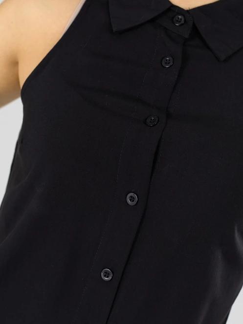 Fundango Myrto Sleeveless Shirt for women in black 6
