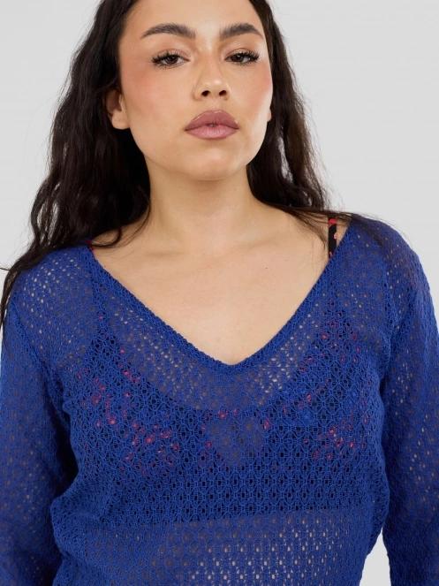 Fundango Shoreline Cover-up for women in blue 7