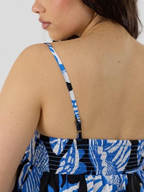 Fundango Victoria Top for women in dark blue 7
