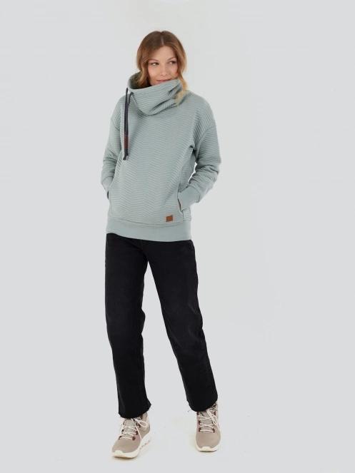 Fundango Aliz Pullover for women in green 4