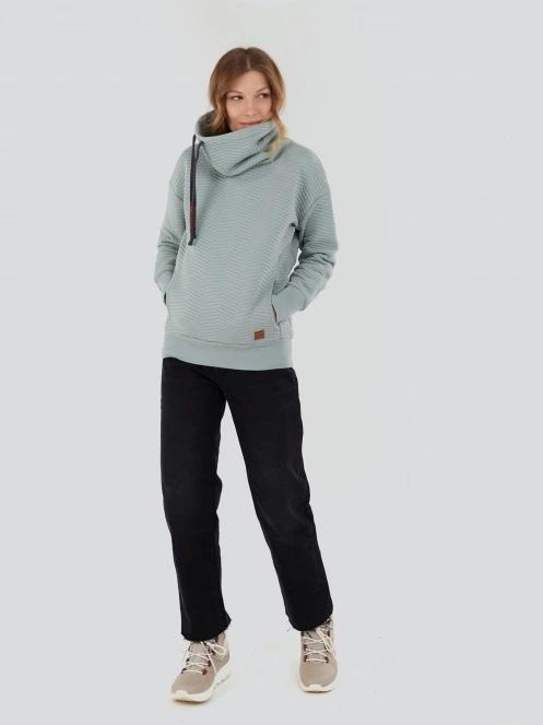 Fundango Aliz Pullover for women in green 4