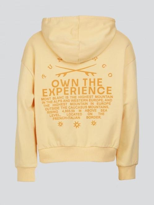 Fundango Lopez Sweatshirt for women in yellow 10