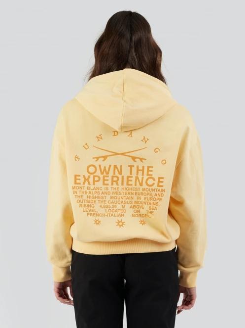 Fundango Lopez Sweatshirt for women in yellow 3