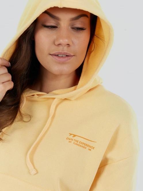Fundango Lopez Sweatshirt for women in yellow 6