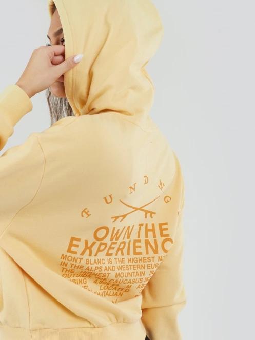 Fundango Lopez Sweatshirt for women in yellow 8