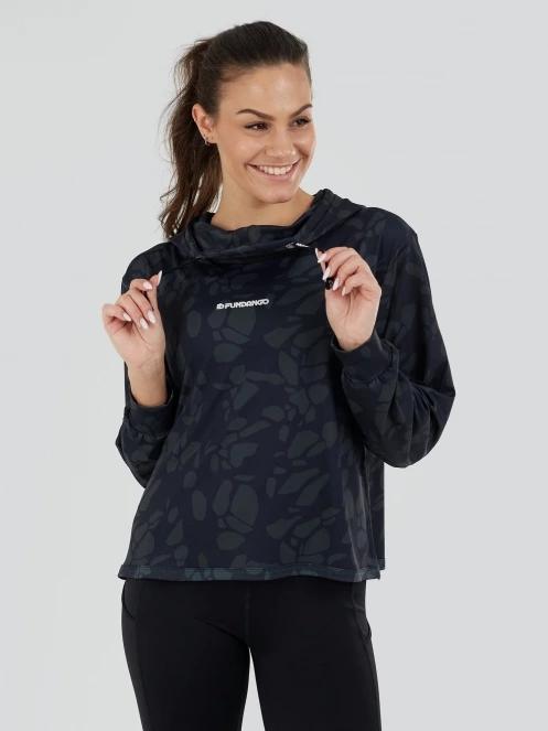 Fundango Helka Sweatshirt for women in black 2