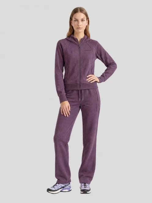 Fundango Coreline Full-Zip Sweater for women in purple 4