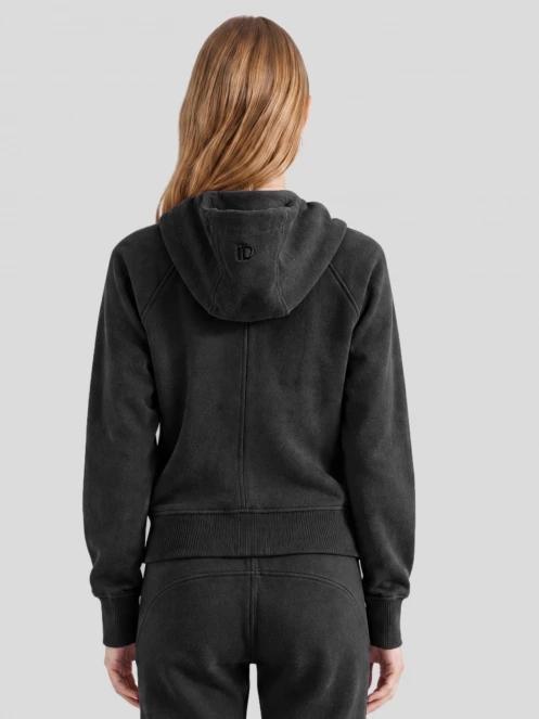 Fundango Coreline Full-Zip Sweater for women in black 3