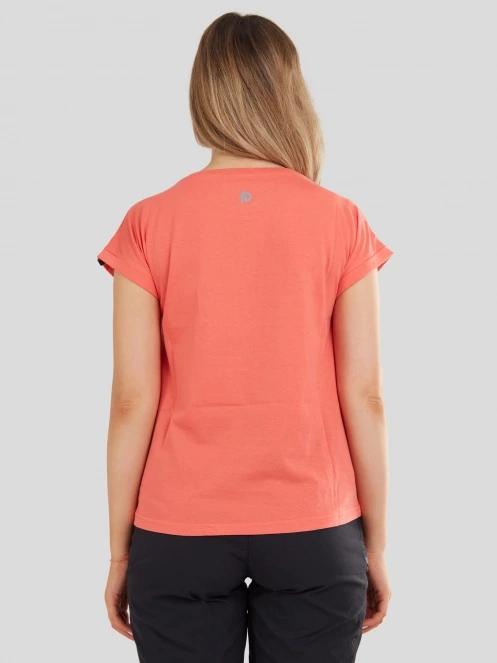 Fundango Atmos T-shirt for women in orange 3