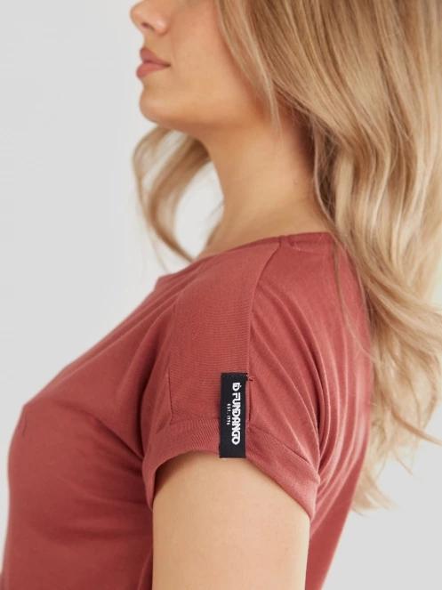 Fundango Atmos T-shirt for women in red 7