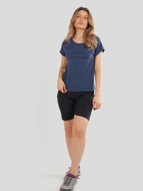 Fundango Atmos T-shirt for women in dark blue 4