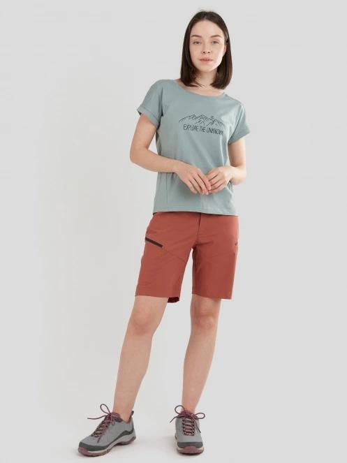 Fundango Atmos T-shirt for women in light blue 4