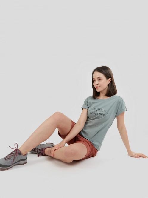 Fundango Atmos T-shirt for women in light blue 5