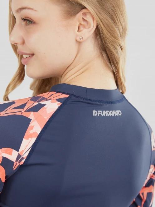 Fundango Joyce Long Sleeve Rashguard for women in dark blue 8