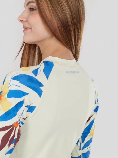 Fundango Joyce Long Sleeve Rashguard for women in grey 7