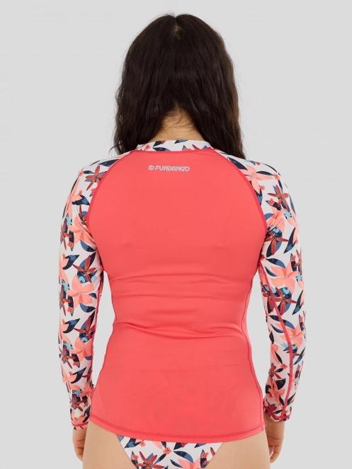 Fundango Joyce Long Sleeve Rashguard for women in sand 3