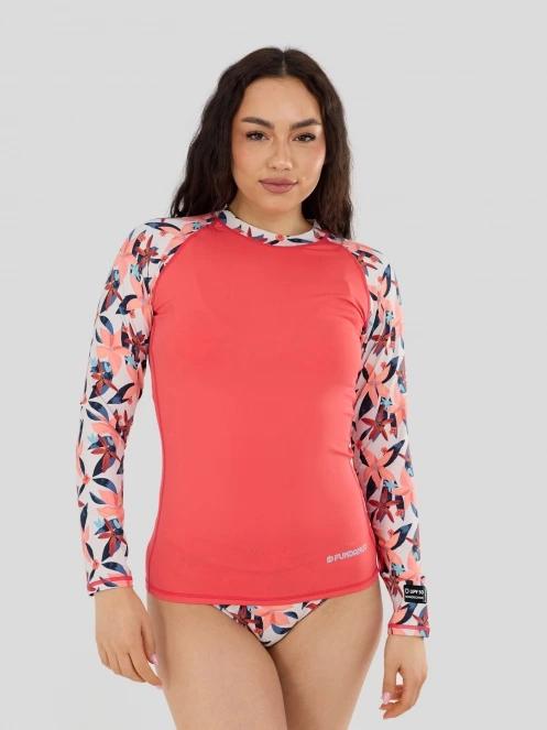 Fundango Joyce Long Sleeve Rashguard for women in sand 5