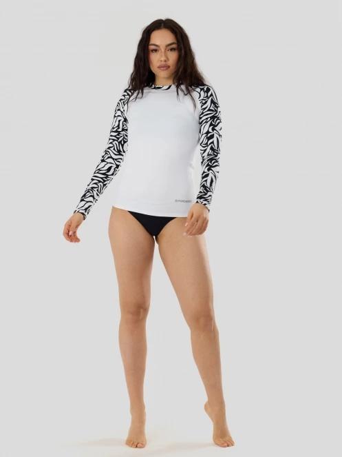 Fundango Joyce Long Sleeve Rashguard for women in black 5