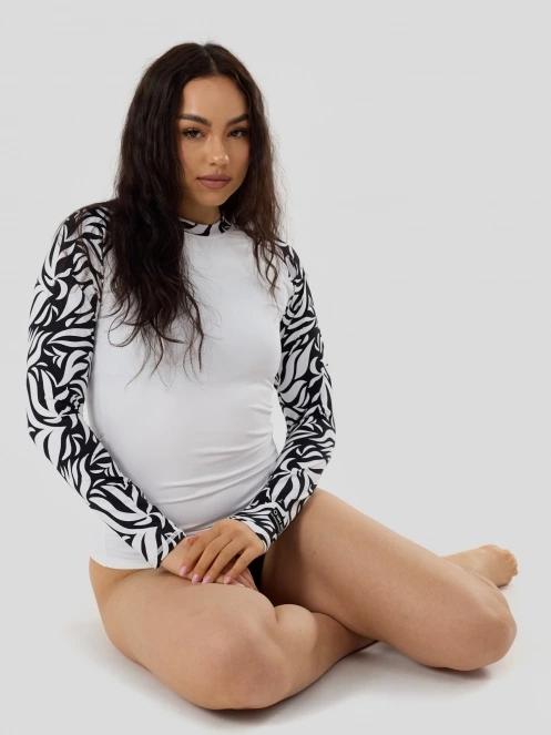 Fundango Joyce Long Sleeve Rashguard for women in black 6