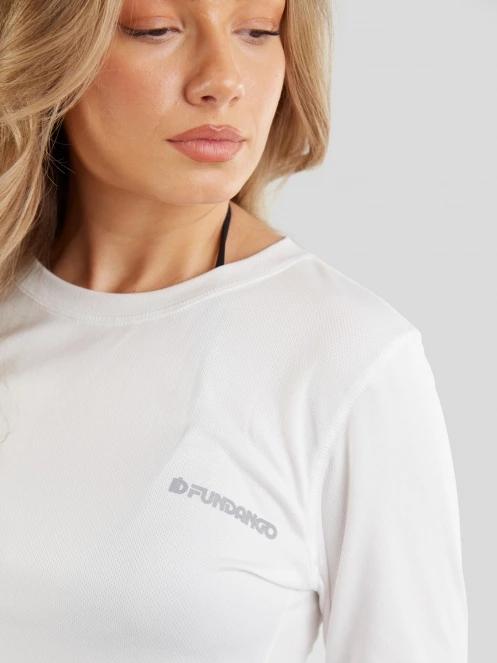 Fundango Loren Rashguard for women in white 6