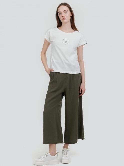 Fundango Lima T-shirt for women in white 4