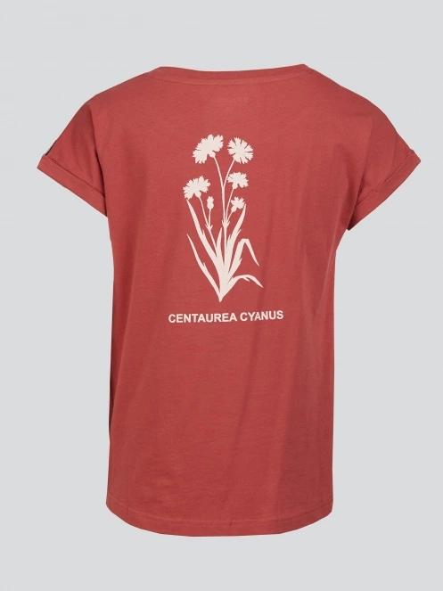 Fundango Lima T-shirt for women in red 8