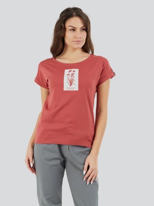 Fundango Lima T-shirt for women in red 5