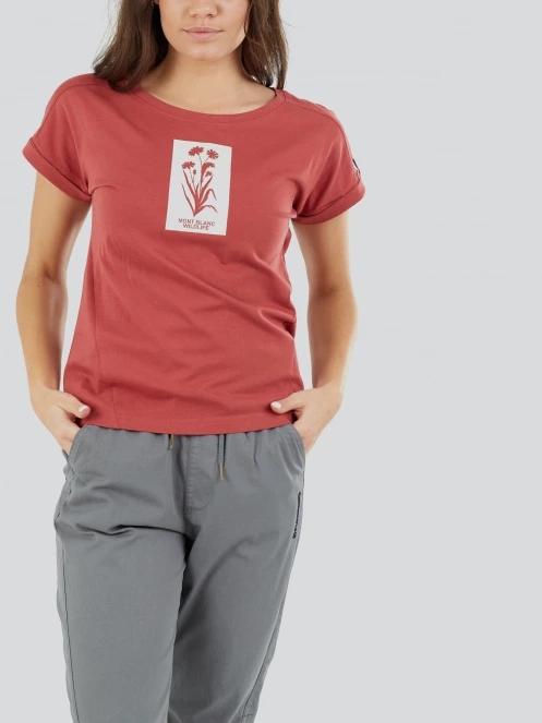 Fundango Lima T-shirt for women in red 6