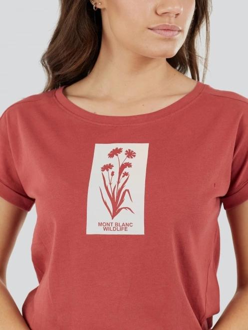 Fundango Lima T-shirt for women in red 7