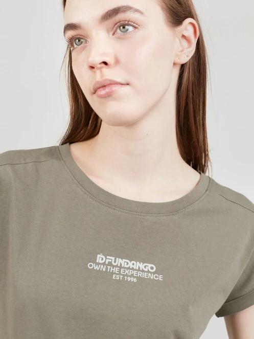 Fundango Lima T-shirt for women in oliv 5