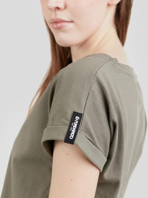 Fundango Lima T-shirt for women in oliv 6