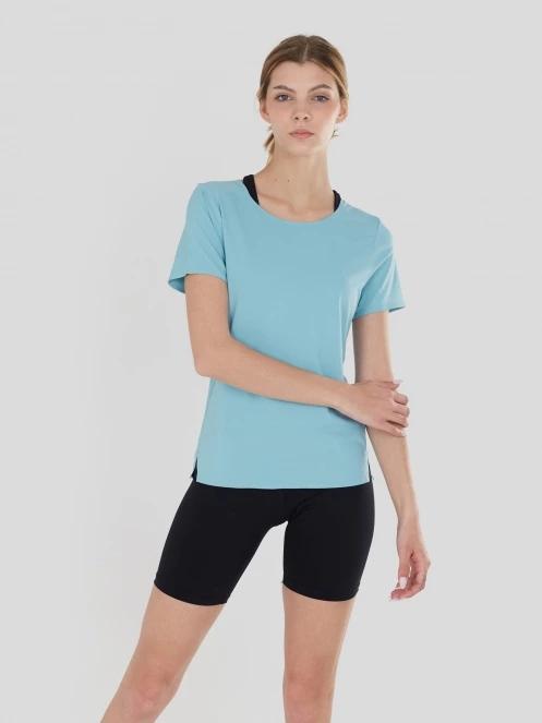 Fundango Hanabi T-shirt for women in light blue 2