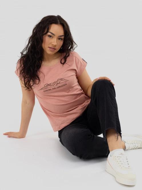 Fundango Lima II T-shirt for women in pink 5