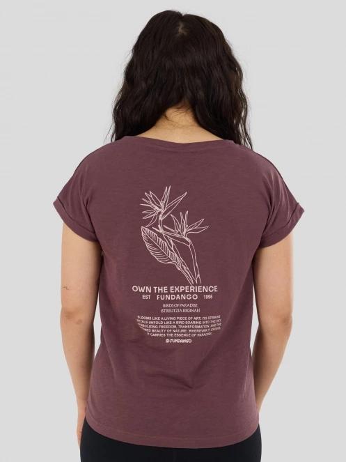 Fundango Lima II T-shirt for women in purple 3