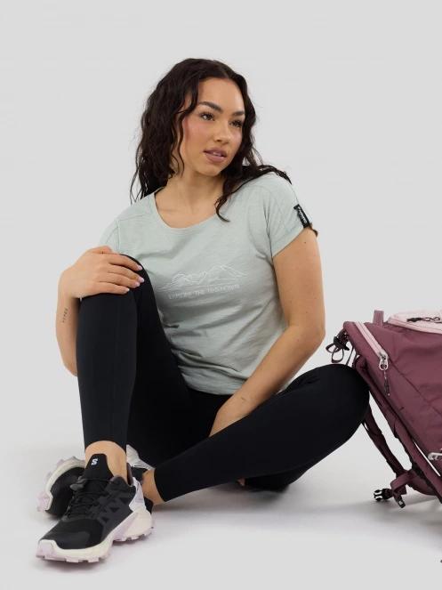 Fundango Lima II T-shirt for women in green 4