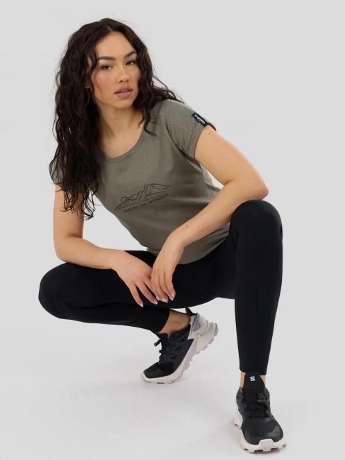 Fundango Lima II T-shirt for women in oliv 5