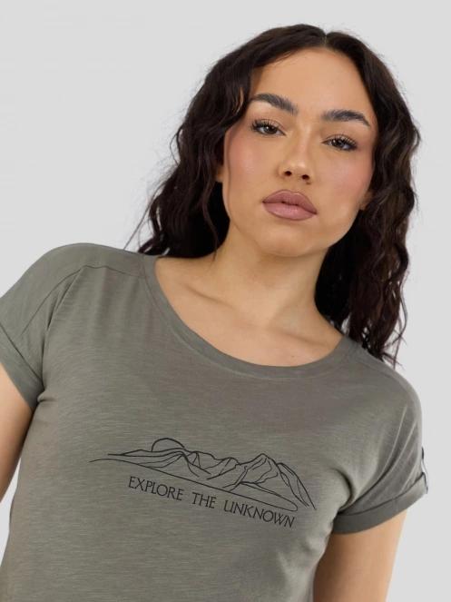 Fundango Lima II T-shirt for women in oliv 6