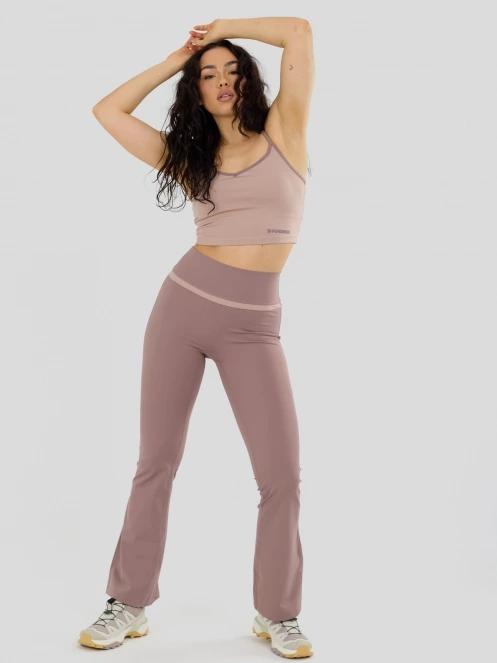 Fundango Aero Crop Top for women in pink 4