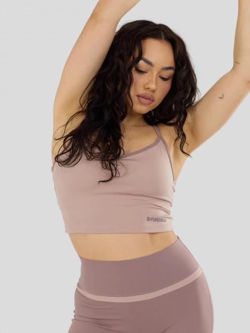 Fundango Aero Crop Top for women in pink 6