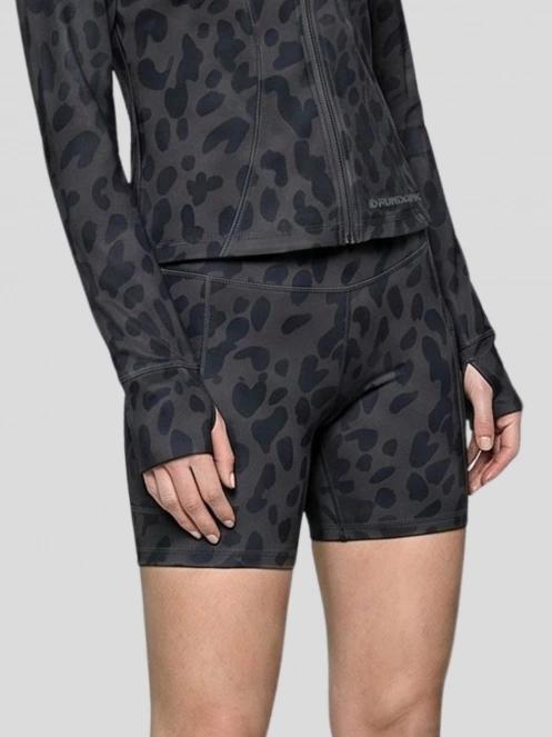 Fundango Flop Zip Up Top for women in black 5