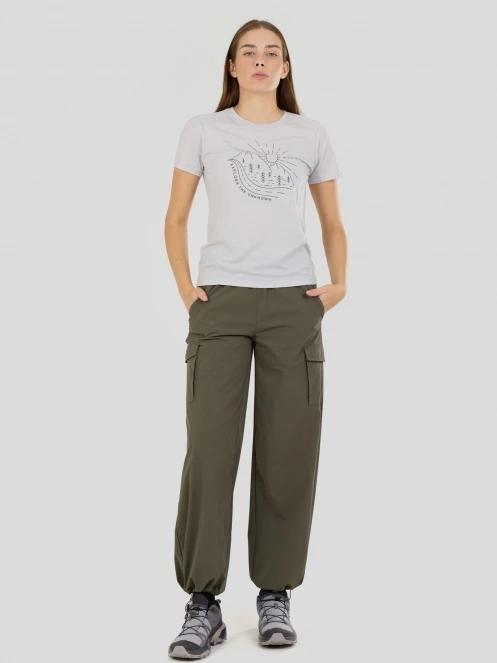 Fundango Reinga Merino T-shirt for women in grey 4