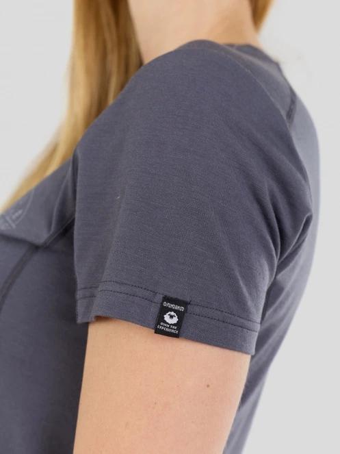 Fundango Reinga Merino T-shirt for women in blue 7