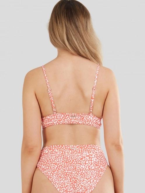 Fundango Sahara V-neck Cami Top for women in red 3