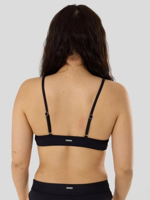 Fundango Sahara V-Neck Cami Top for women in black 3