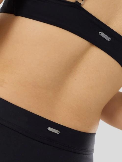 Fundango Sahara V-Neck Cami Top for women in black 7