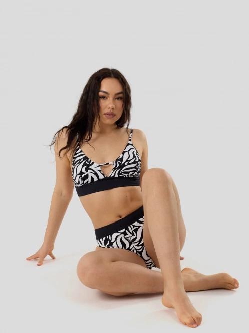 Fundango Sahara V-Neck Cami Top for women in black 5