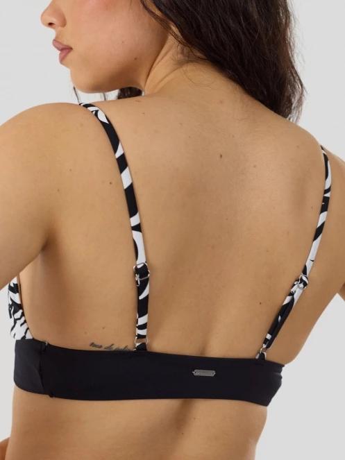 Fundango Sahara V-Neck Cami Top for women in black 7