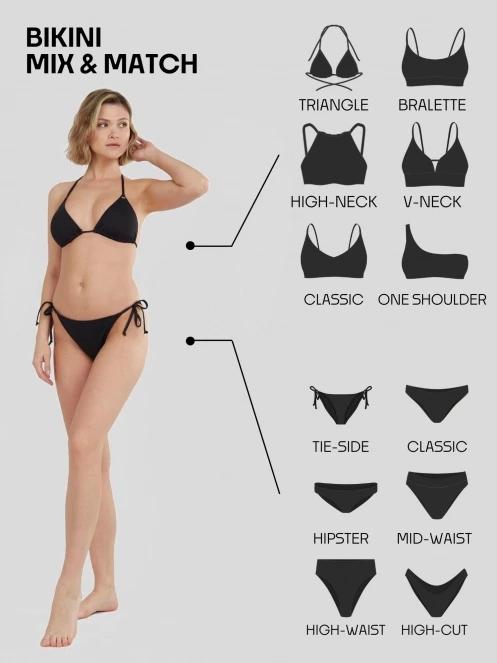 Fundango Hogg High Neck Top for women in black 7