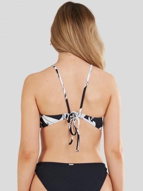 Fundango Hogg High Neck Top for women in black 3