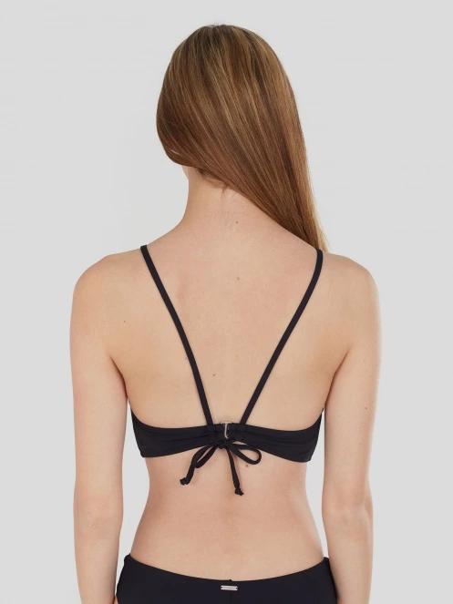 Fundango Hogg High Neck Top for women in black 3